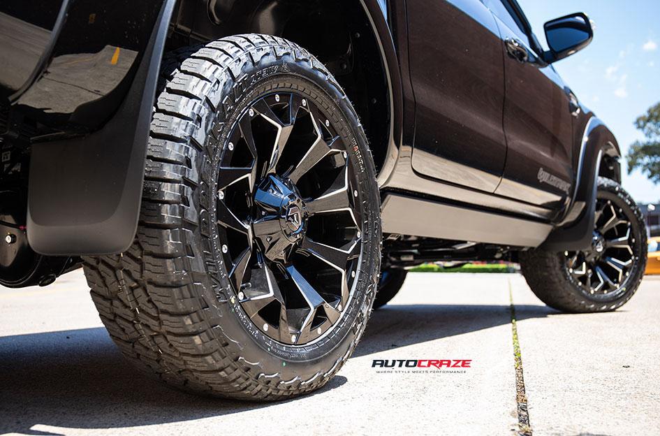FORD RANGER ASSAULT GLOSS BLACK MILLED ACCENTS